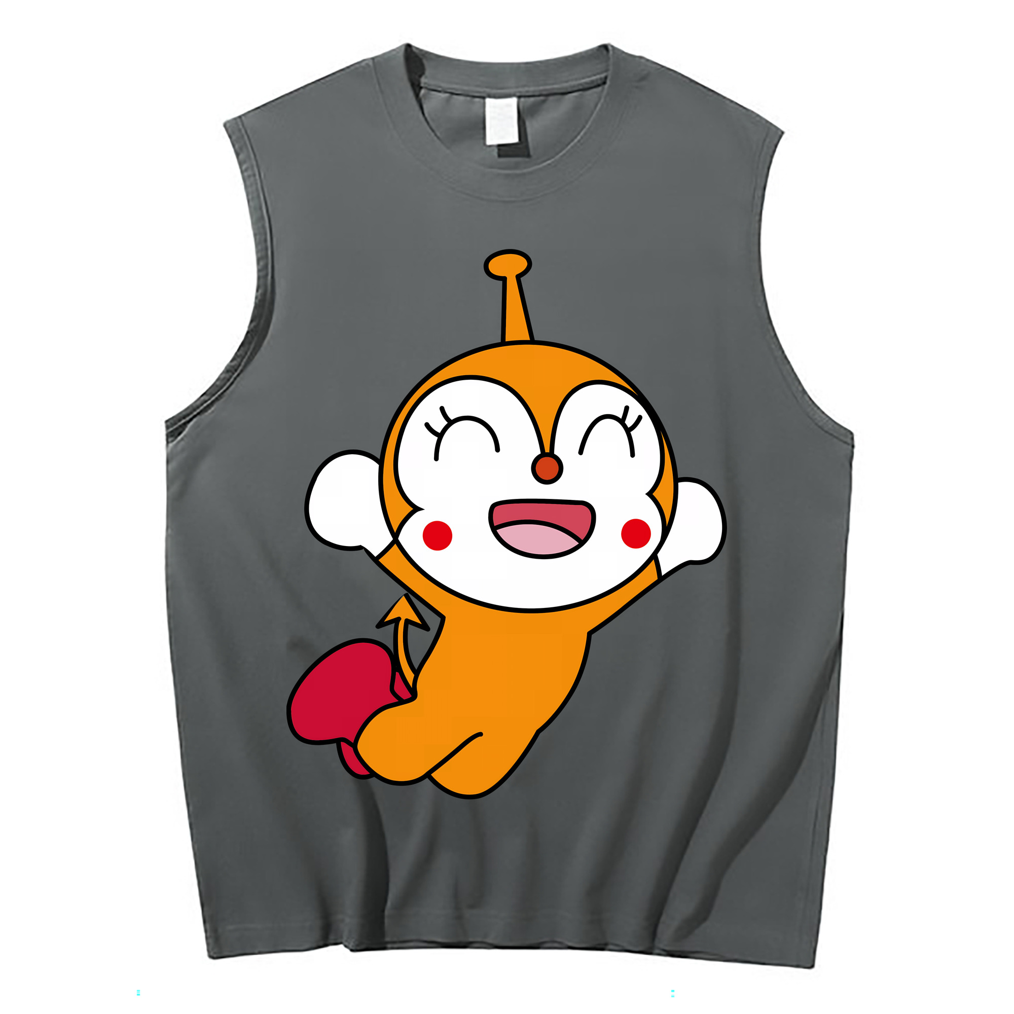 （画像用） アンパンマン Anpanman コットン100％タンクトップ（フロントプリント）